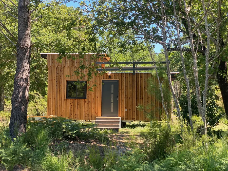 Tiny house rooftop